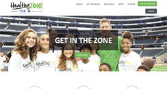 Desktop Screenshot of healthyzoneschool.com